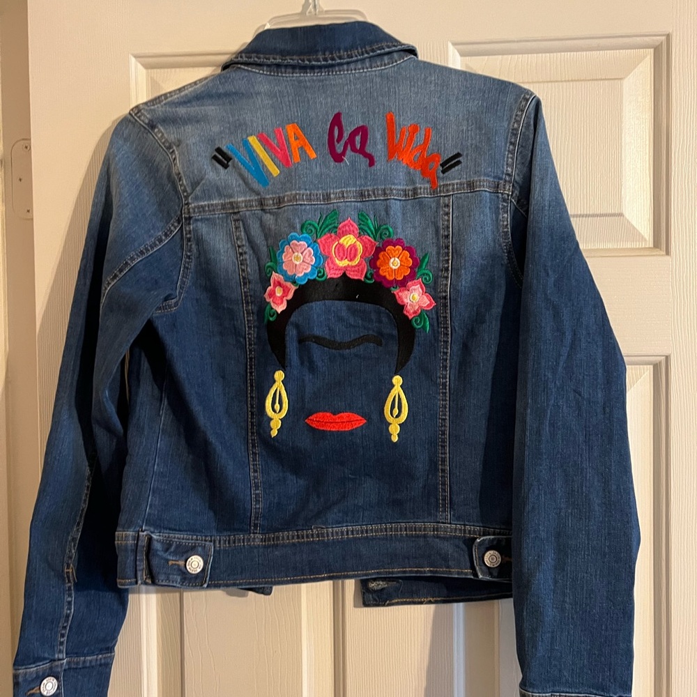 NWOT Frida jean jacket